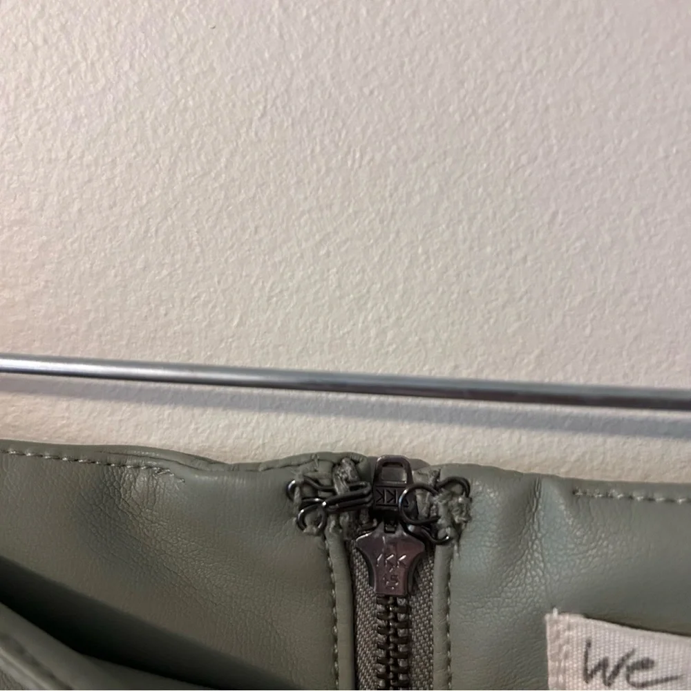 HP⭐️ We The Free Faux Leather Mint Green Pants - Picture 8 of 11